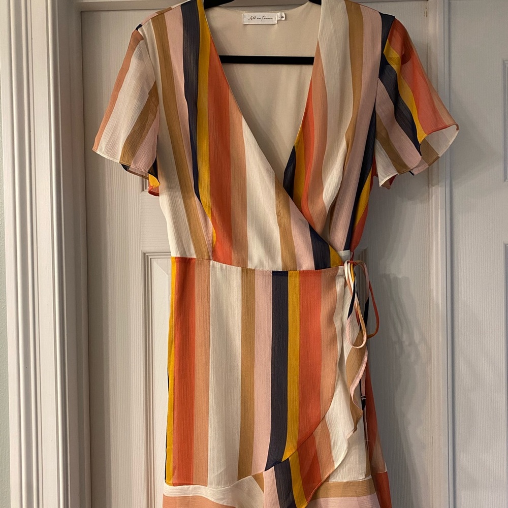 Wrap Dress | size L | All in Favor